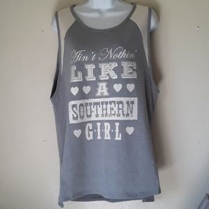 New "southern girl graphic top"